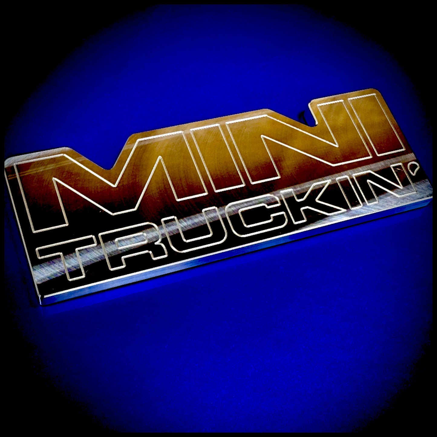 Minitruckin' Billet Sticker 5.18" x 1.84"