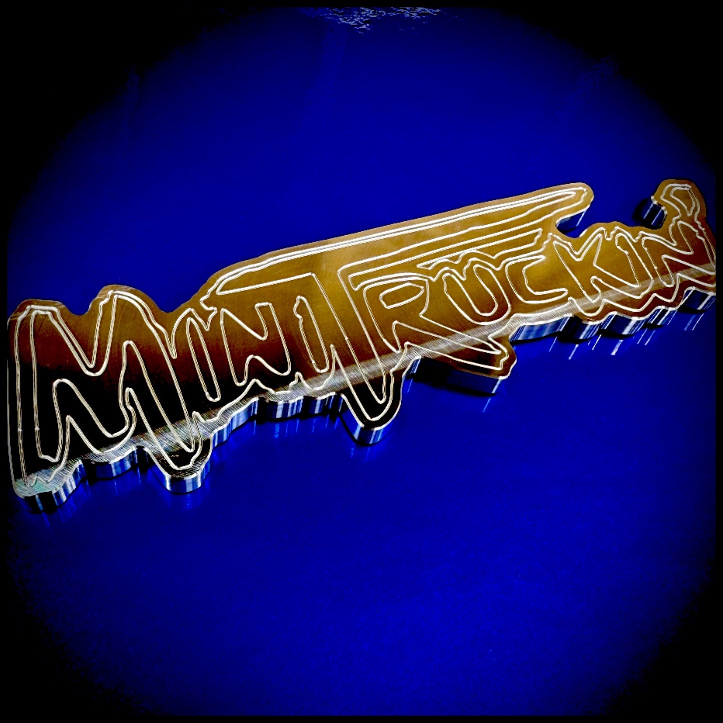Minitruckin' Billet Sticker 6.14" x 1.82"