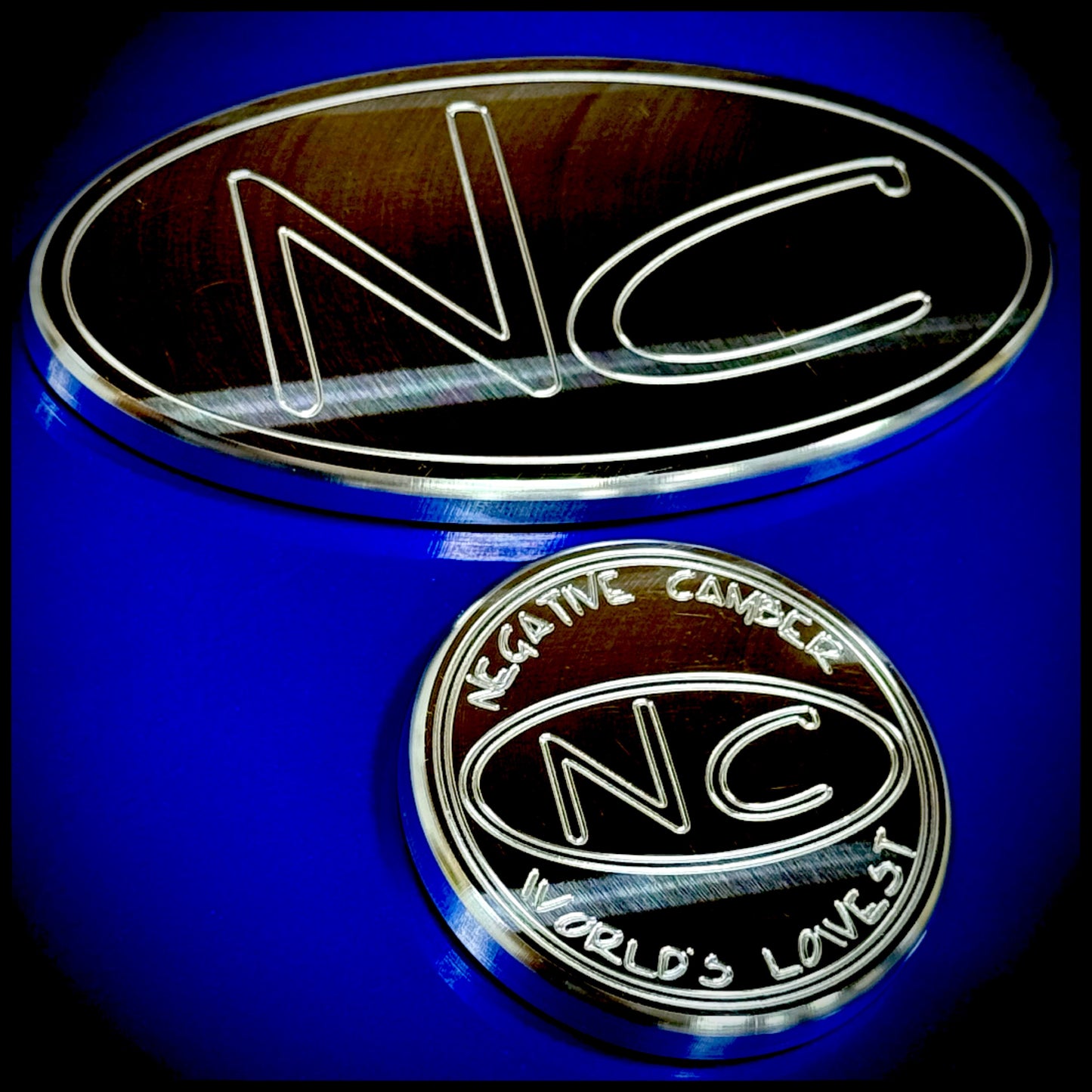 Negative Camber Billet Sticker 2 Pack