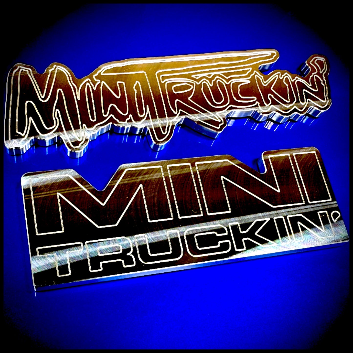 Minitruckin Billet Sticker 2 Pack
