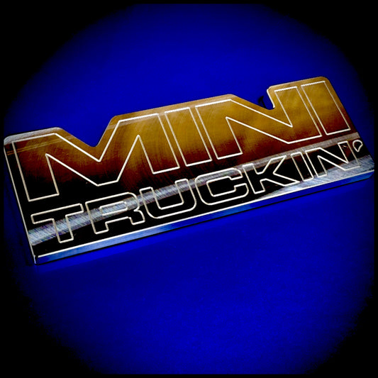 Minitruckin' Billet Sticker 5.18" x 1.84"