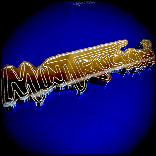 Minitruckin' Billet Sticker 6.14" x 1.82"