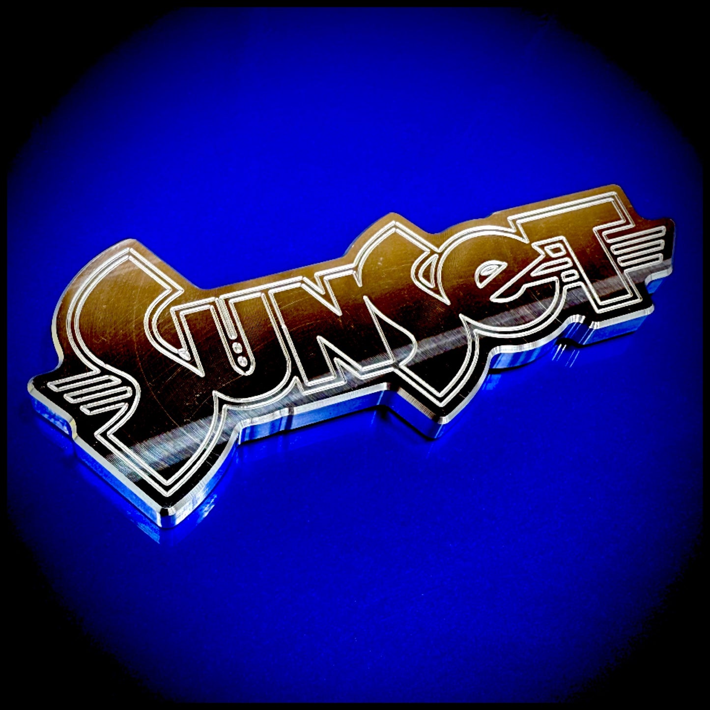 SunSet Billet Sticker