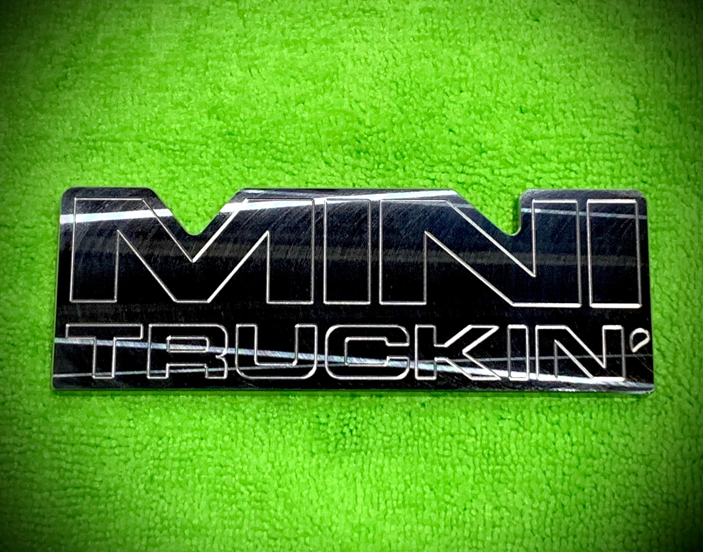 Minitruckin' Billet Sticker 5.18" x 1.84"